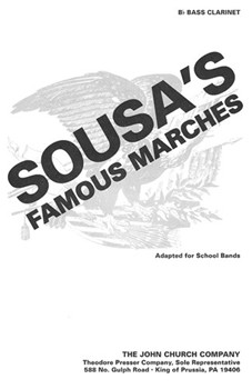 Sousa's Famous Marches by Sousa John Philip - Laudenslager S - for Bass Clarinet