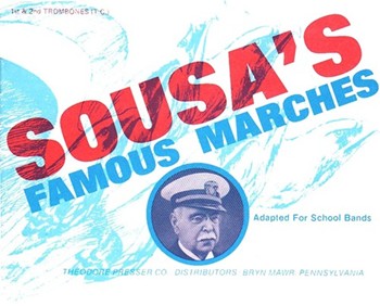 Sousa's Famous Marches by Sousa John Philip - Laudenslager S - for Trombone Treble Clef 1