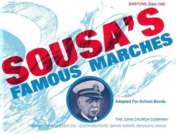 Sousa's Famous Marches by Sousa John Philip - Laudenslager S - for Euphonium Bass Clef