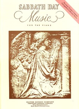 Sabbath Day Music For The Piano by Bourgeois Louis I - Clough-Leighter Henry - for