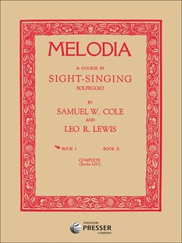 Melodia - Book 1 by Cole - Lewis - Cole Samuel  Lewis for Sightreading
