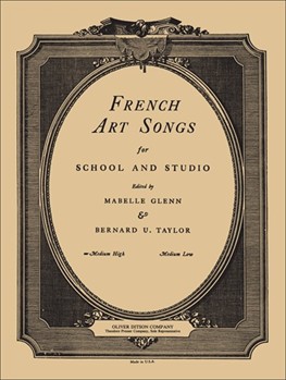 French Art Songs by Antoinette Queen Ma - Glenn and Taylor - Lahor Jean Ocampo for Medium High Voice