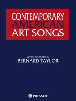 Contemporary American Art Songs by Various - Taylor - Clough Arthur Hugh for Vocal Collection