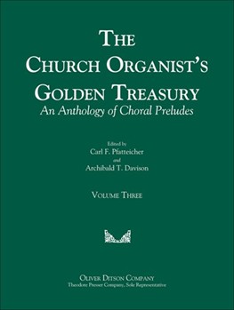 Church Organist's Golden Treasury Volume 3 by Bach Johann Michael - Pfatteicher and Daviso - for Organ