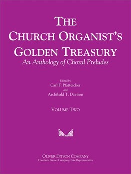 Church Organist's Golden Treasury Volume 2 by Cruger Pfatteicher and Davison - Pfatteicher and Daviso - for Organ
