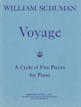 Voyage A Cycle Of Five Pieces for Piano by Schuman William for