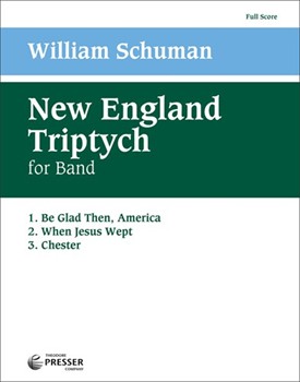 New England Triptych by Schuman William for Oversized Score