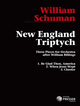 New England Tryptych by Schuman W for Study Score