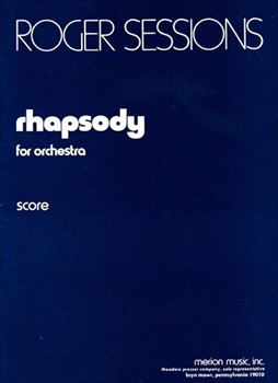 Rhapsody For Orchestraa by Sessions Roger for