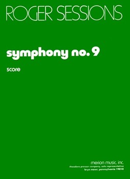 Symphony No. 9 Score by Sessions Roger for