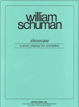 Showcase A Short Display for Orchestra - Full Score by Schuman William for