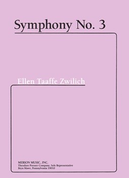 Symphony No. 3 by Zwilich Ellen Taaff for