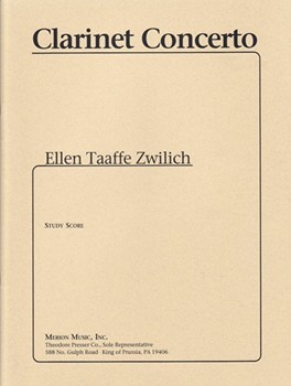 Clarinet Concerto by Zwilich Ellen Taaff for Full Score