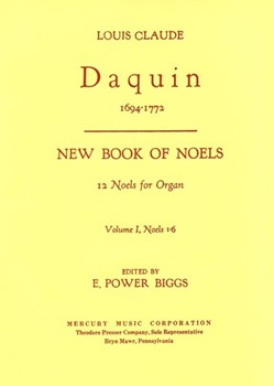 New Book Of Noels Volume 1 by Daquin Louis-Claude - Biggs E Power - Biggs E. Power for Organ