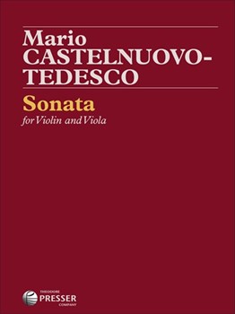 Sonata by Castelnuovo-Tedesco Mario for