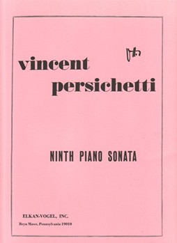 Ninth Piano Sonata by Persichetti Vincent for