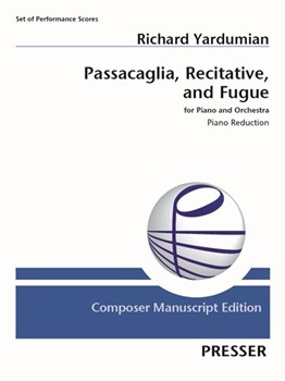 Passacaglia Recitative & Fugue by Yardumian Richard for