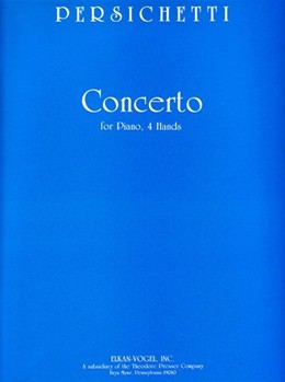 Concerto by Persichetti for 1 Piano 4 Hands