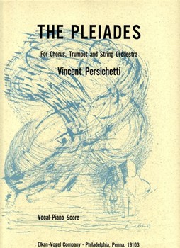 Pleiades by Persichetti Vincent Whitman Walt for Vocal Scor