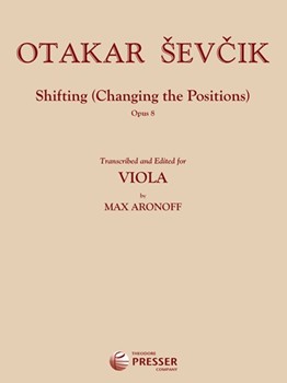 Shifting Opus 8 (Changing The Position) by Sevcik Otakar - Aronoff Max - for Viola Method
