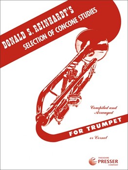 Selection Of Concone Studies by Concone Giuseppe - Reinhardt - for Trumpet Method