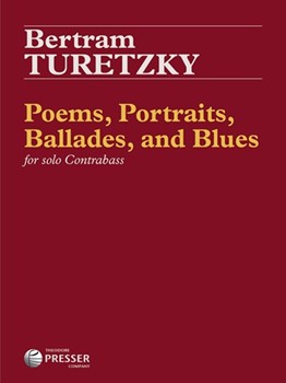 Poems Portraits Ballades and Blues by Turetzky Bertram Rothenberg Jerome for
