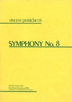Symphony #8 Opus 106 by Persichetti for Study Score