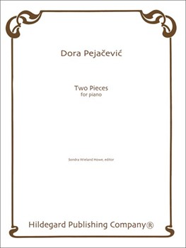 2 Pieces by Pejacevic Dora for