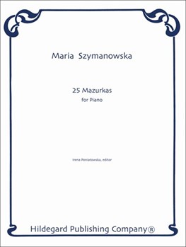 25 Mazurkas by Szymanowska M. - Poniatowska Irena - for