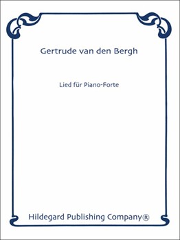 Lied by Van Den Bergh Gertrude for