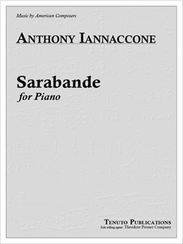 Sarabande by Iannaccone for Piano