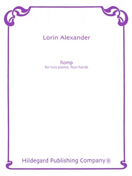 Romp by Alexander Lorin for 2 Piano 4 Hands