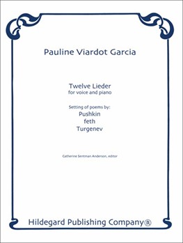 12 Lieder by Viardot Pauline for