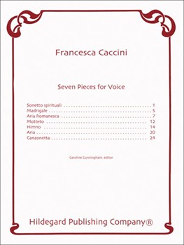 Sonetto and Other Works by Caccini Francesca for