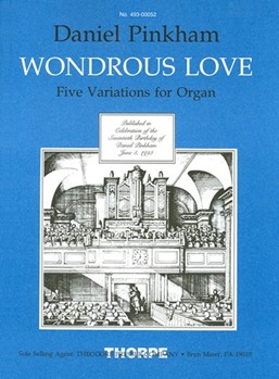 WONDROUS LOVE by Pinkham Daniel for