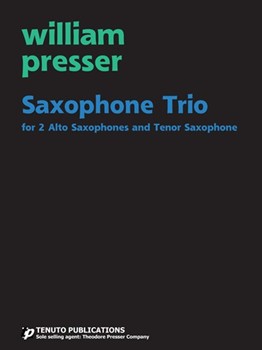 Saxophone Trio by Presser William for