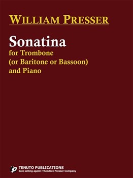 Sonatina by Presser William for Trombone and Piano