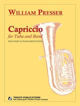 Capriccio For Tuba and Band by Presser William for