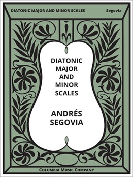 Diatonic Major & Minor Scales by Segovia Andres for Guitar