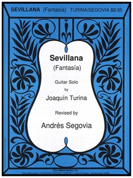 Sevillana by Turina J - Segovia Andres - for Guitar Collection