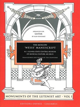 The Moscow Weiss Manuscript Monuments Of The Lutenist Art Volume I by Crawford Tim for