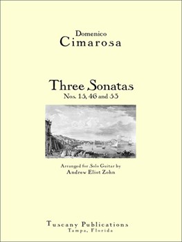3 Sonatas by Cimarosa Domenico for