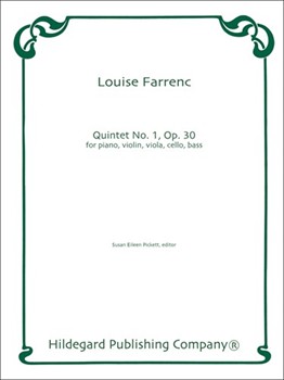 Piano Quintet #1 by Farrenc Louise - Pickett Susan - for