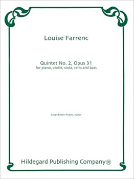 Piano Quintet #2 by Farrenc Louise - Pickett Susan - for
