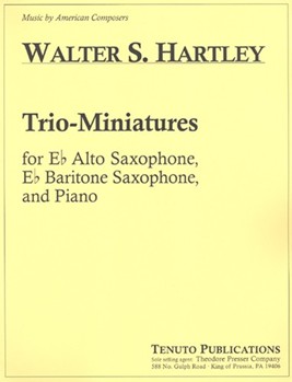 Trio-miniatures by Hartley Walter for Saxophone Duet