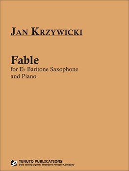Fable by Krzywicki Jan for Baritone Saxophone