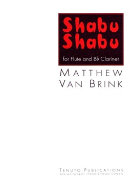 Shabu Shabu by Van Brink Matthew for Woodwind Duet