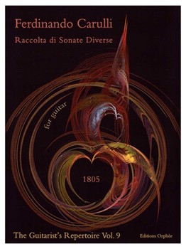 Raccolta Di Sonate Diverse by Carulli Ferdinando - Ophee Matanya - for Guitar Sol