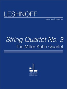 String Quartet No.3 by Leshnoff Jonathan for