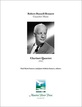 Clarinet Quartet by Bennett Robert Russell for